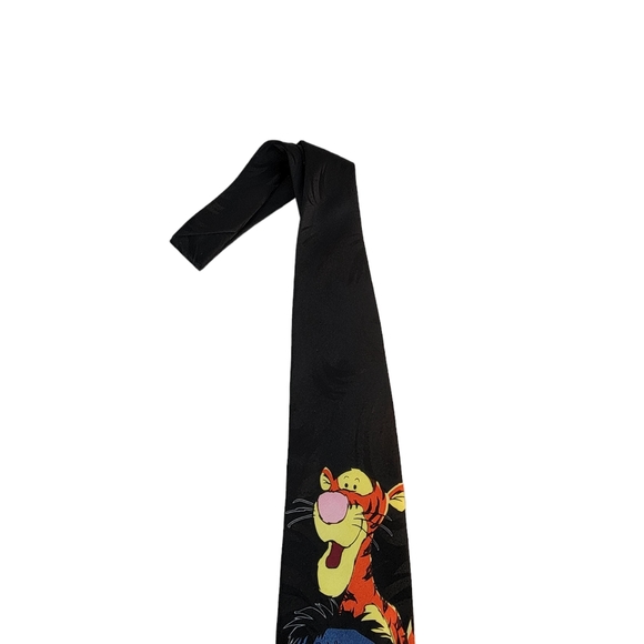 Disney Pooh Winnie the Pooh Tigger and Eeyore Cartoon Men's Tie - Picture 5 of 12